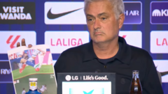 Mourinho prints out ‘red card’ incidents after Real lose derby