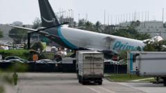 Five dead after Amazon cargo plane crashes at Miami airport