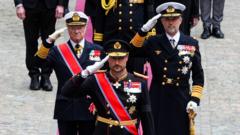 Europe’s royalty pay respects to King Harald V in Norway