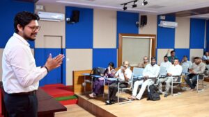Workshop for journalists on AI in Shivamogga