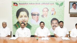 Palaniswami chairs AIADMK district secretaries’ meeting in Chennai