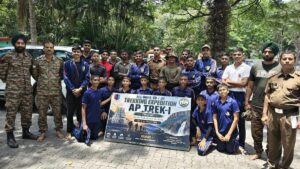 510 NCC cadets from across south India trek Tirumala hills in eight-day AP TREK-I expedition at Tirupati