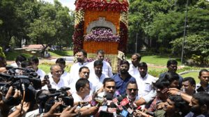 Congress MPs inspect Siddipet lands, allege irregularities involving Harish Rao and kin