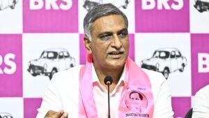 Harish seeks judicial probe into 22-A issue, welcomes SIT probe into KCR family lands