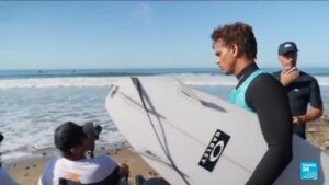 Surfing: France tests Olympic venue ahead of LA 2028