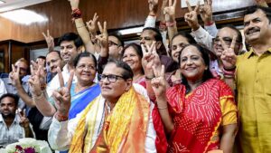 BJP wins mayor elections at three municipal corporations in Rajasthan