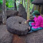Rare wheel-like stone unearthed at Megalithic burial site in Keralam’s Kannur