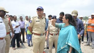Ganesh festival preparations stepped up in Hyderabad; police review traffic, immersion plans