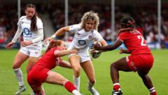 Canada end England’s winning run in frenetic draw