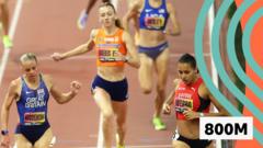 Werro prevails over rivals in close 800m battle