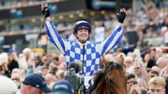 Osborne makes history as first female jockey to win British Classic